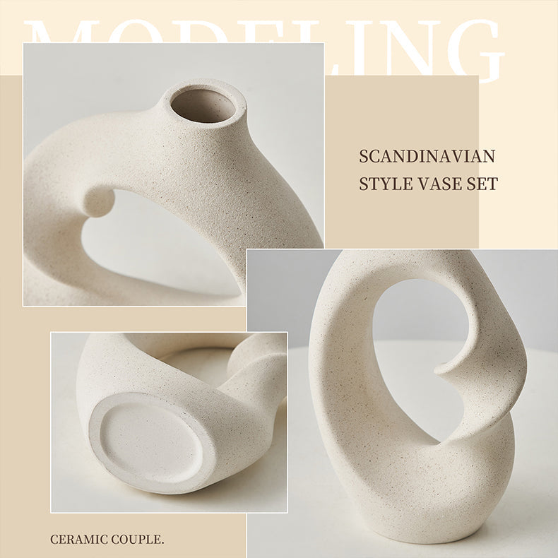 Nordic Ceramic Vases